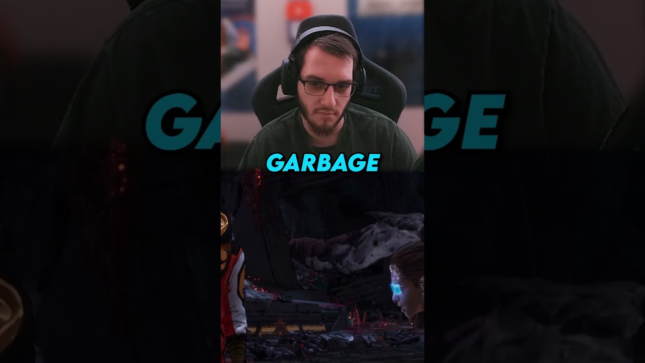 GARBAGE SHOWER  | NEW TALES FROM THE BORDERLANDS| #shorts      #talesfromtheborderlands