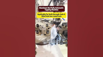 Servo Fully Automatic Tapping Machine for Aluminum Nut