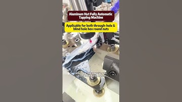 Servo Fully Automatic Tapping Machine for Aluminum Nut