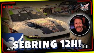 2 cars 1 split! iRacing Sebring 12 hour!