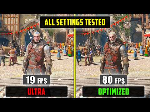 The Witcher 3 Remastered | Optimized Settings | Best Performance