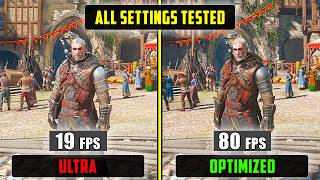 The Witcher 3 Remastered | Optimized Settings | Best Performance