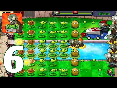 Plants vs. Zombies - Gameplay Walkthrough Part 6 - Pool (Android) - YouTube