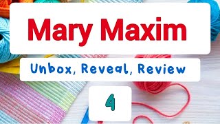 Mary Maxim Crochet Subscription Kit Unboxing Reveal Review