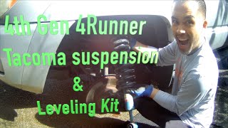 4th Gen 4Runner - Tacoma suspension swap &amp; Daystar Leveling Kit Install