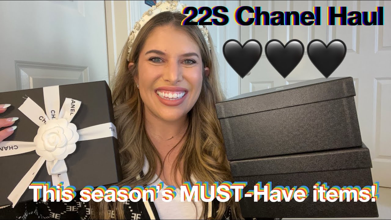 Chanel 22s unboxing/reveal. This season's HOT items + mod shots