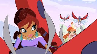 The Winx And Miele Fly Ladybugs Across Lynphea Winx Club Clip