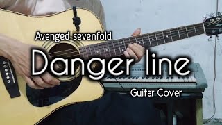 Danger line | Avenged sevenfold | guitar cover solo acoustic