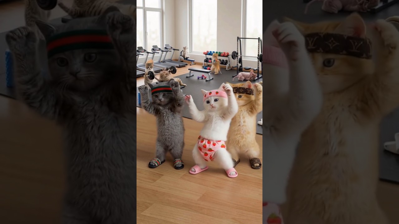 kucing joget lucu banget #shorts #funny #comedy