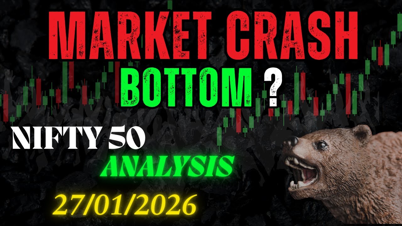 NIFTY50 TECHNICAL ANALYSIS FOR TUESDAY || NIFTY 50 PREDICTION FOR EXPIRY | NIFTY50 CRASH OR BOUNCE ?