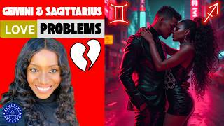 GEMINI Man & SAGITTARIUS Woman: You're Not Compatible. You're Avoiding the Same Thing!