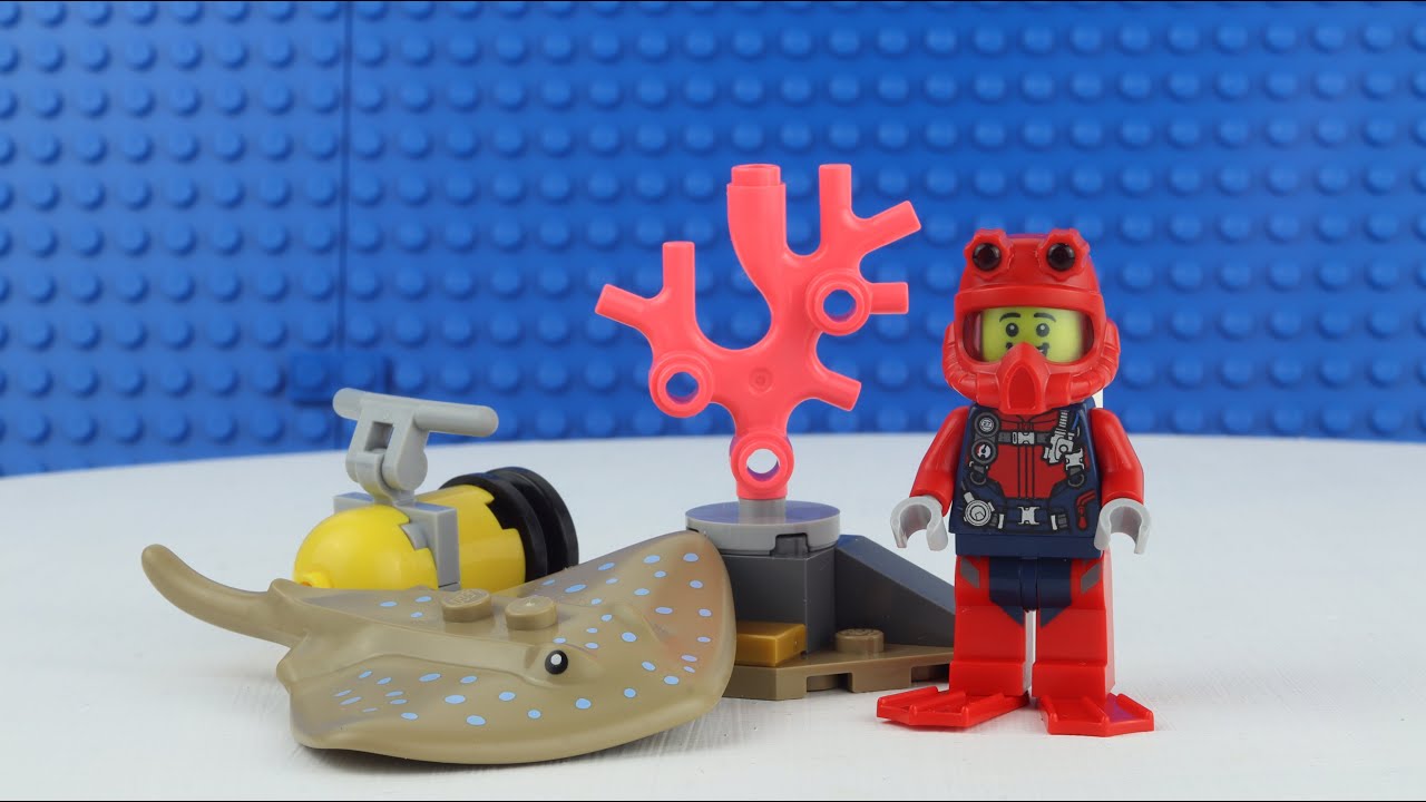 Lego City 30370 Deep Sea Diver - Normal Build