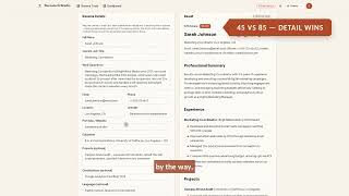 This Free AI Resume Builder Scores Yours Out of 100 (and Exports PDF)