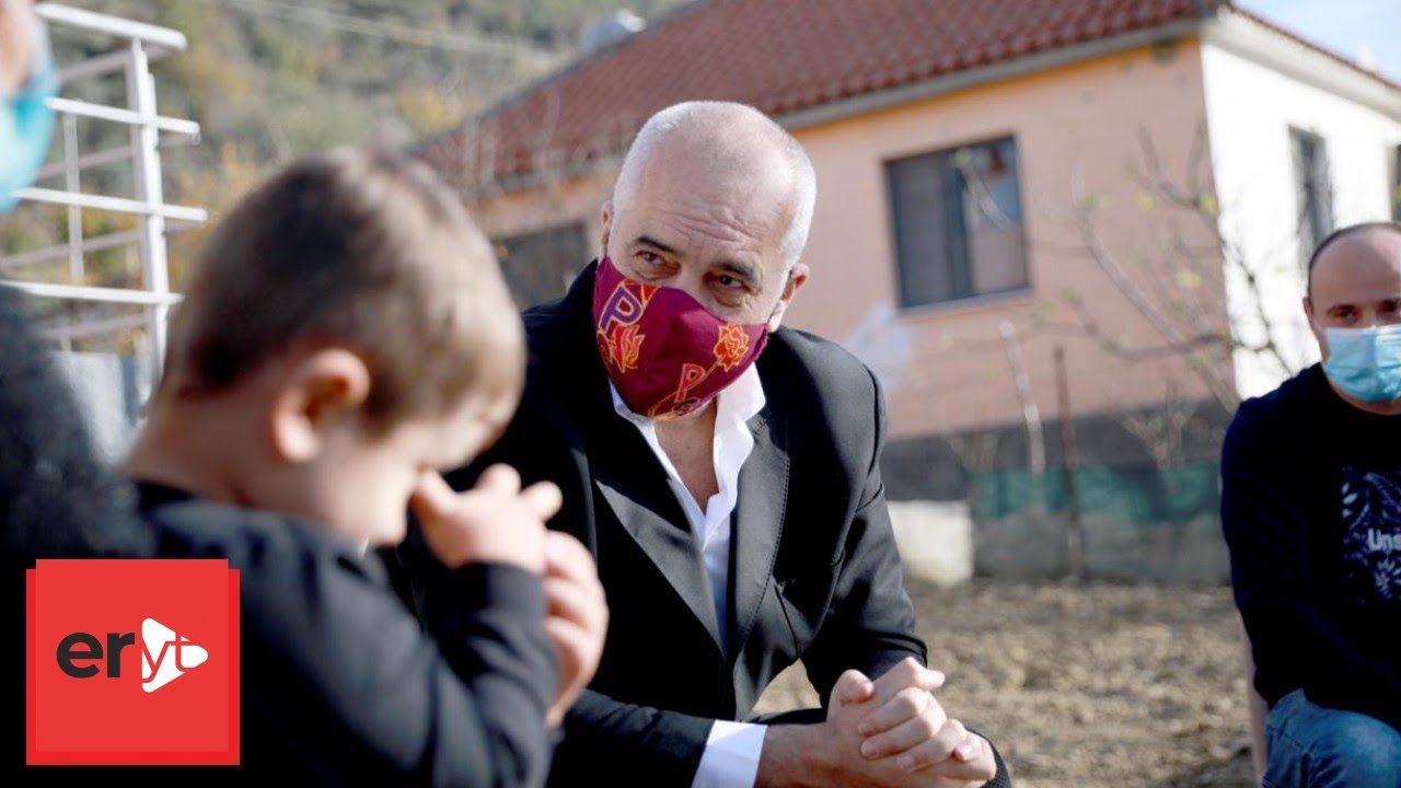 Kryeministri Edi Rama - Në shtëpinë e re të familjes Dervishi