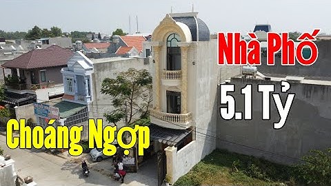 #4 CHOÁNG NGỢP Căn Nhà Phố 3 Tầng Phong Cách Tân Cổ Điển trị giá 5.1 tỷ ở Thuận An, Bình Dương