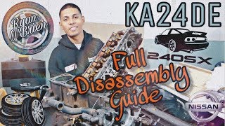 240SX Engine Rebuild (KA24DE Disassembly Guide)