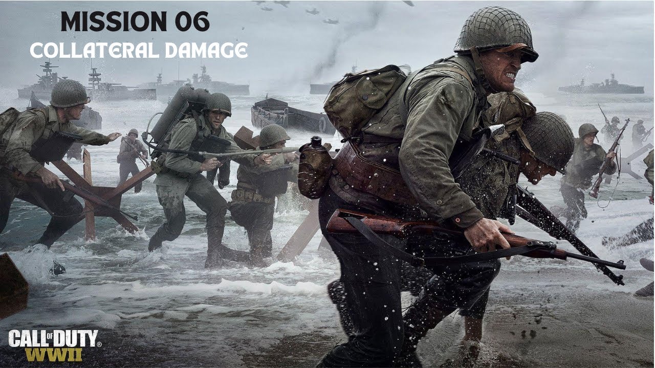 Call of Duty: WWII – Collateral Damage | Walkthrough [Gameplay Only]