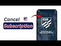 How to Cancel Your NFHS Network Subscription (Easy)
