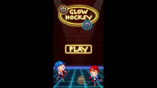 Glow Hockey 2 Player HD screenshot 1