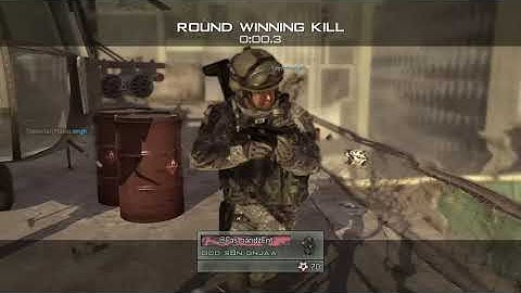 MW2 Highrise M1014 Adelia Reload Nac MP5K Canswap Throwing Knife Trickshot