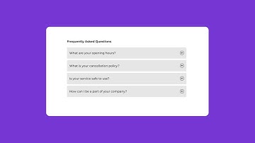 FAQ Accordion Animation With Html, Css And Javascript | Faq Accordion  With Html, Css And Javasript