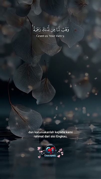doa diberi keteguhan iman ❤️ | makna surah ali imran ayat 8 🤍