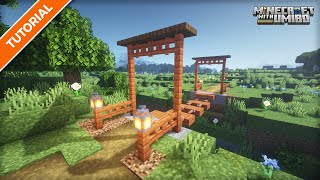 Minecraft Tutorial  |  Tiny Suspension Bridge