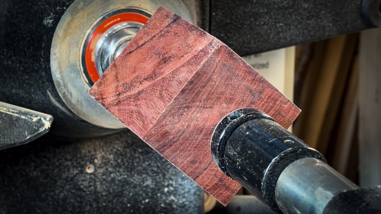 Woodturning - Indian Rosewood Vial
