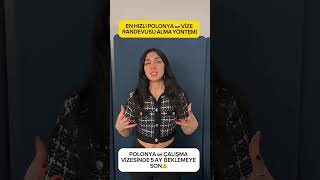 Polonya Çalişma Vi̇zesi̇ Randevusu Beklemeye Son