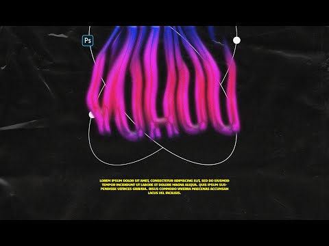YUHUU SMOKE MELTED Text Effect Photoshop Tutorial | Free Download