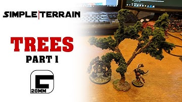 Simple Terrain E02 - Wire Trees Pt 1 - Building the Armatures