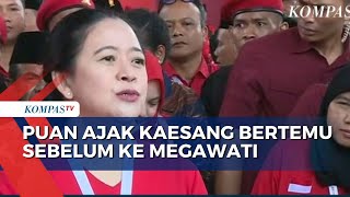 Puan Buka Suara Soal Rencana Kaesang Bertemu Megawati