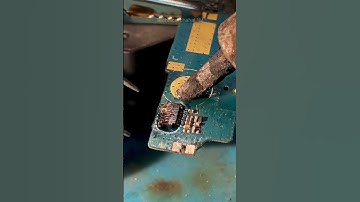 #shorts fpc connector remove with soldering iron #mobilerepairing