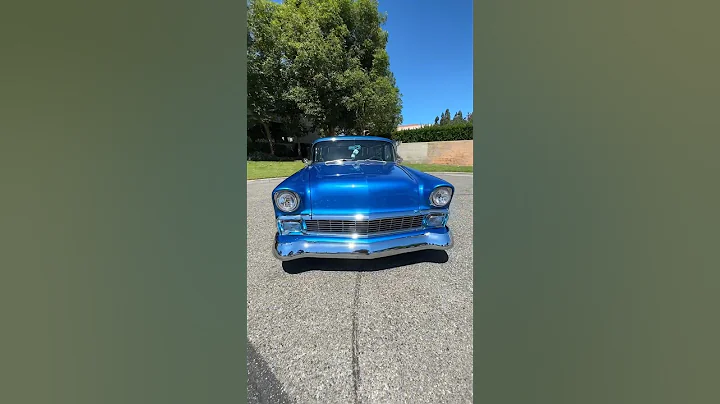 We can’t get enough of this 1956 Chevy Nomad we recently completed a full restoration on.