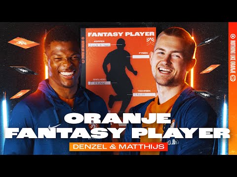 'Dit is een BIZAR LELIJK HANDSCHRIFT hoor!' ??? | Oranje Fantasy Player: Matthijs & Denzel ?