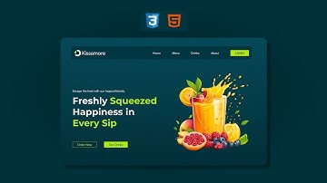 How To Create a Professional Banner Using HTML & CSS | Step By Step Tutorial