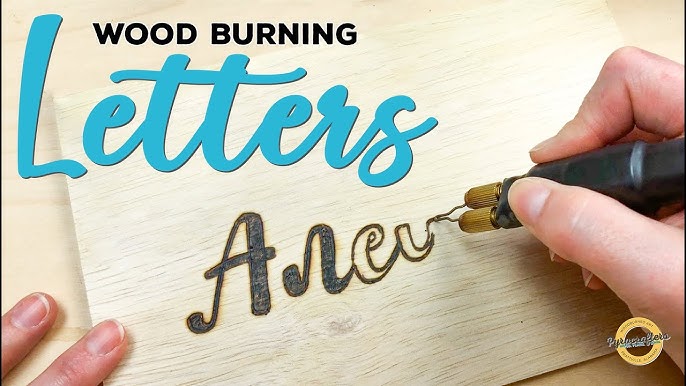 WOOD BURNING! BURN PICTURES & DESIGNS INTO WOOD W/ ANY CRICUT MACHINE