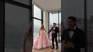 Pink dress, pink flowers, pink everything… dream achieved