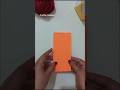 Paper Rose Flower Making | Simple & Easy DIY Flower #diy #papercraft #craft #viral #shorts