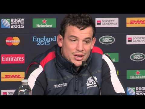 RWC 2015 John Hardie interview - concussion