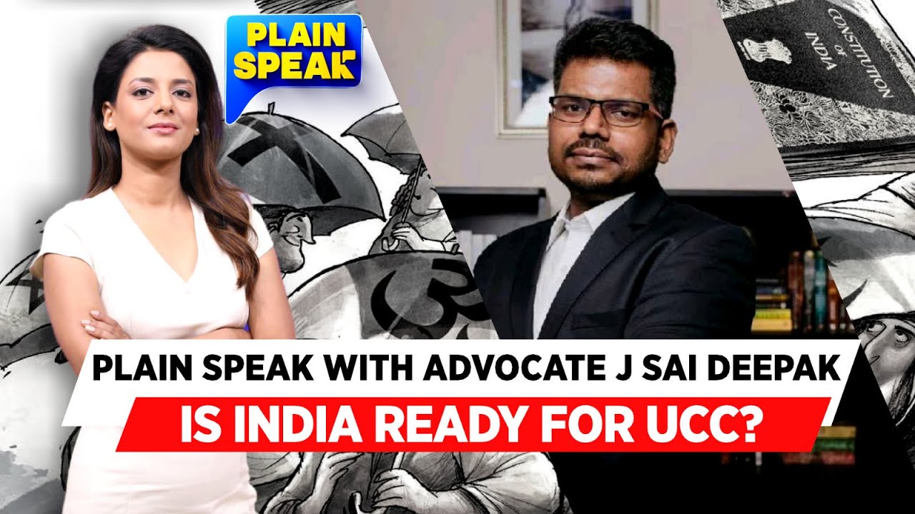 Uniform Civil Code In India | Lawyer J Sai Deepak On UCC And The ...