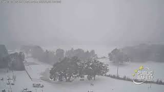 Timelapse Shows Snow Blanketing Floridas Santa Rosa County
