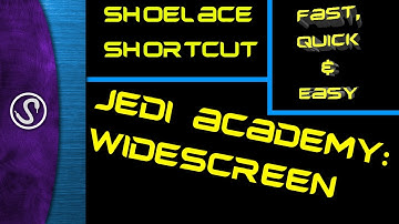 Jedi Knight: Jedi Academy Widescreen fix |  Shoelace Shortcut