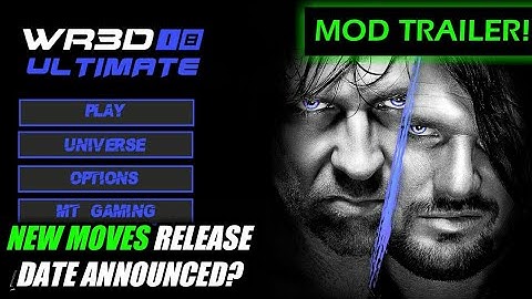 WR3D WWE MOD | WR3D 18 ULTIMATE MOD TRAILER | WR3D NEW MOVES MOD | WR3D MOD BY MT | MT GAMING WR3D