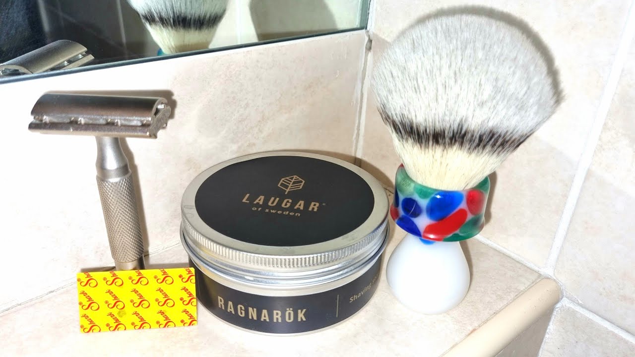 Laugar of Sweden Ragnarok. Rockwell 6S @ R5. Shark Blade. Boti Brush
