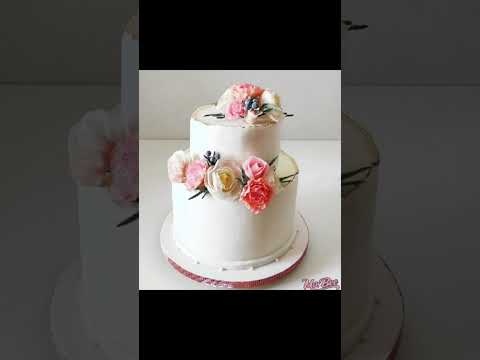 Wedding cake | საქორწინო ტორტი \'Strawberry \u0026 Rose\'