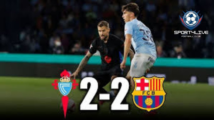 RC Celta vs FC Barcelona 2 - 2 | Resumen All goles | Sport4Live