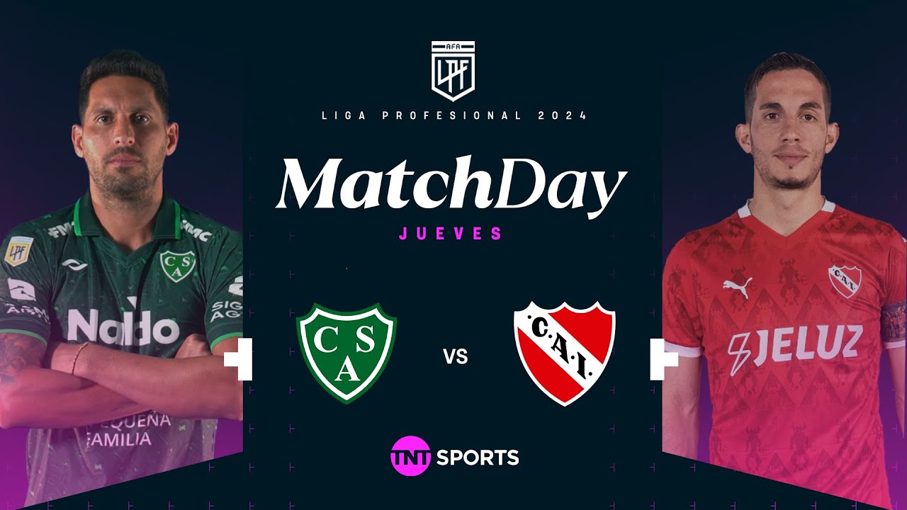 Matchday EN VIVO - Sarmiento vs. Independiente - Fecha 20 Torneo de la ...