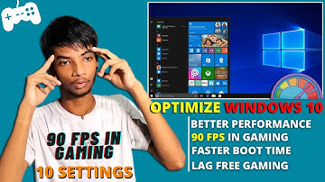 How To Optimize Windows 10 For Gaming & Performance 2022 | Optimize Windows 10 For Gaming 🔥
