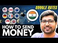 How to send Money to India from US UK AUS Canada Dubai⚡Cheapest way to Transfer Money to India